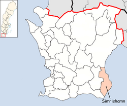 Simrishamn Municipality in Scania County